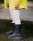 Be Lenka Kids Barefoot Rain Boots Pudds - Black