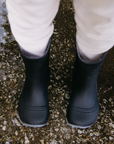 Be Lenka Kids Barefoot Rain Boots Pudds - Black