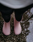 Be Lenka Kids Barefoot Rain Boots Pudds - Misty Pink
