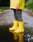 Be Lenka Kids Barefoot Rain Boots Pudds - Yellow
