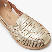 Origo Shoes The Huarache Slip-On by Anya Gold