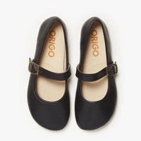 Origo Shoes The Mary Jane Single Strap Black