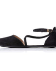 Shapen Orchid Sandals Black Suede