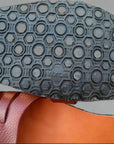 Bioworld Petra Barefoot Sandals - Burgandy