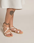 Shapen Calla Sandals Rose Gold