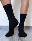 Be Lenka Barefoot Socks Crew Black