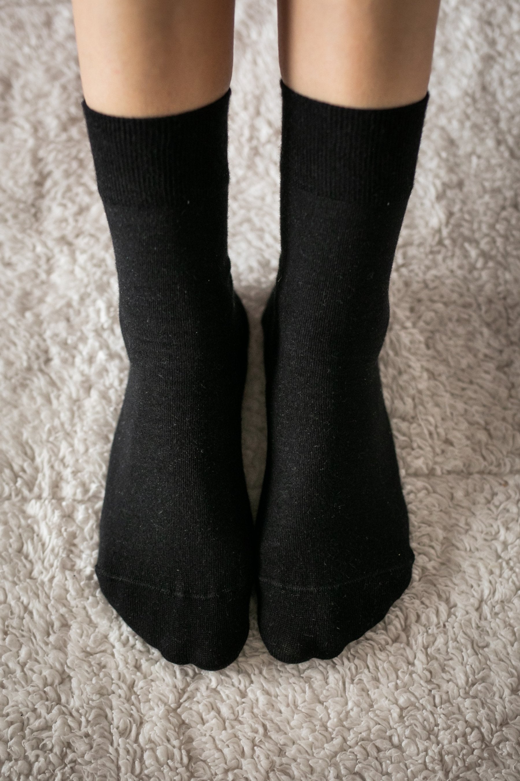 Be Lenka Barefoot Socks Crew Black