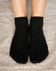 Be Lenka Barefoot Socks Low Cut Black