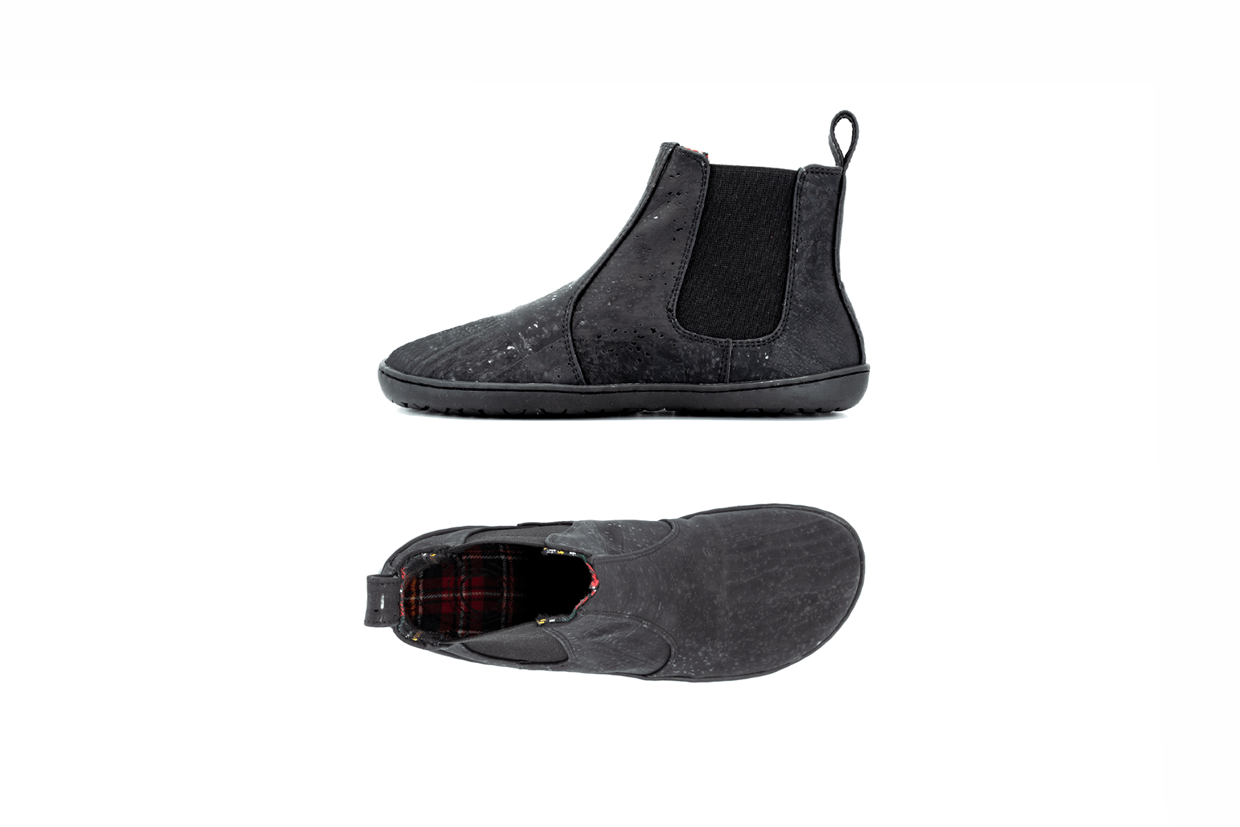 Mukishoes Chelsea Cork Black