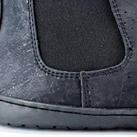 Mukishoes Chelsea Cork Black