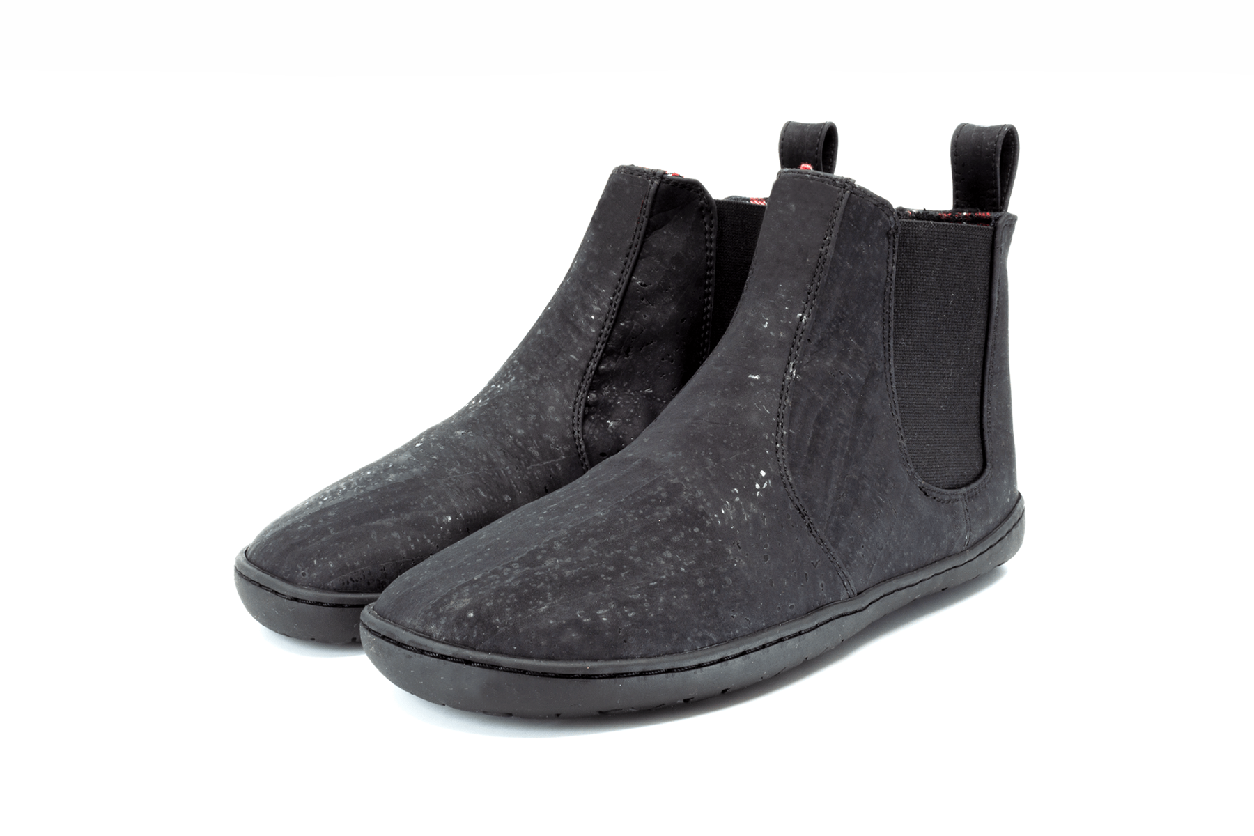 Mukishoes Chelsea Cork Black