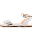 Shapen Daisy Sandals White