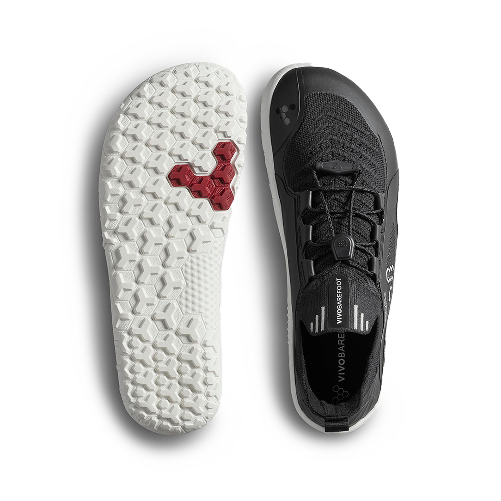 Vivobarefoot Primus Trail Knit FG Juniors - Obsidian