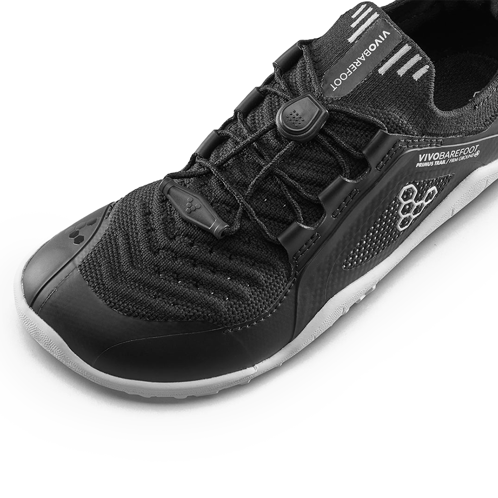 Vivobarefoot Primus Trail Knit FG Juniors - Obsidian