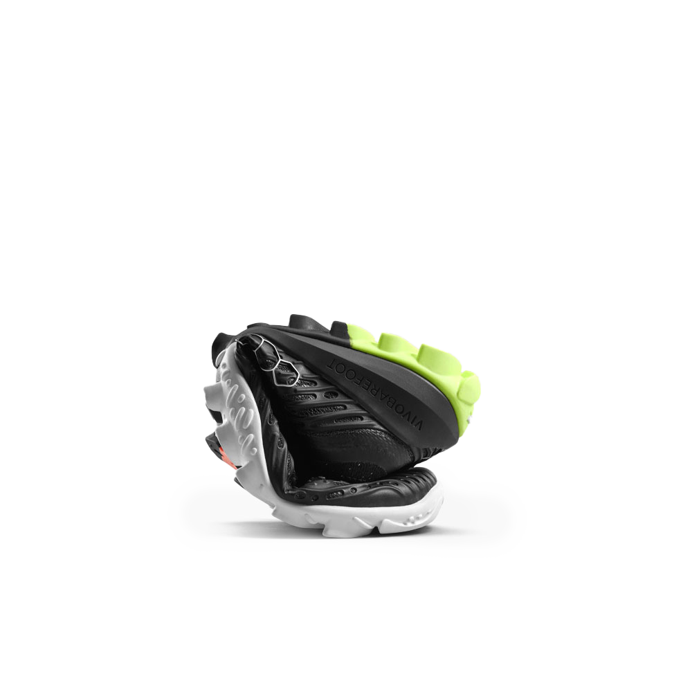 Vivobarefoot Hydra Esc - Obsidian/Safety Yellow