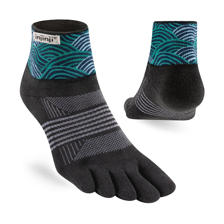 Injinji Artist Designed Mini-Crew - Women's Flow