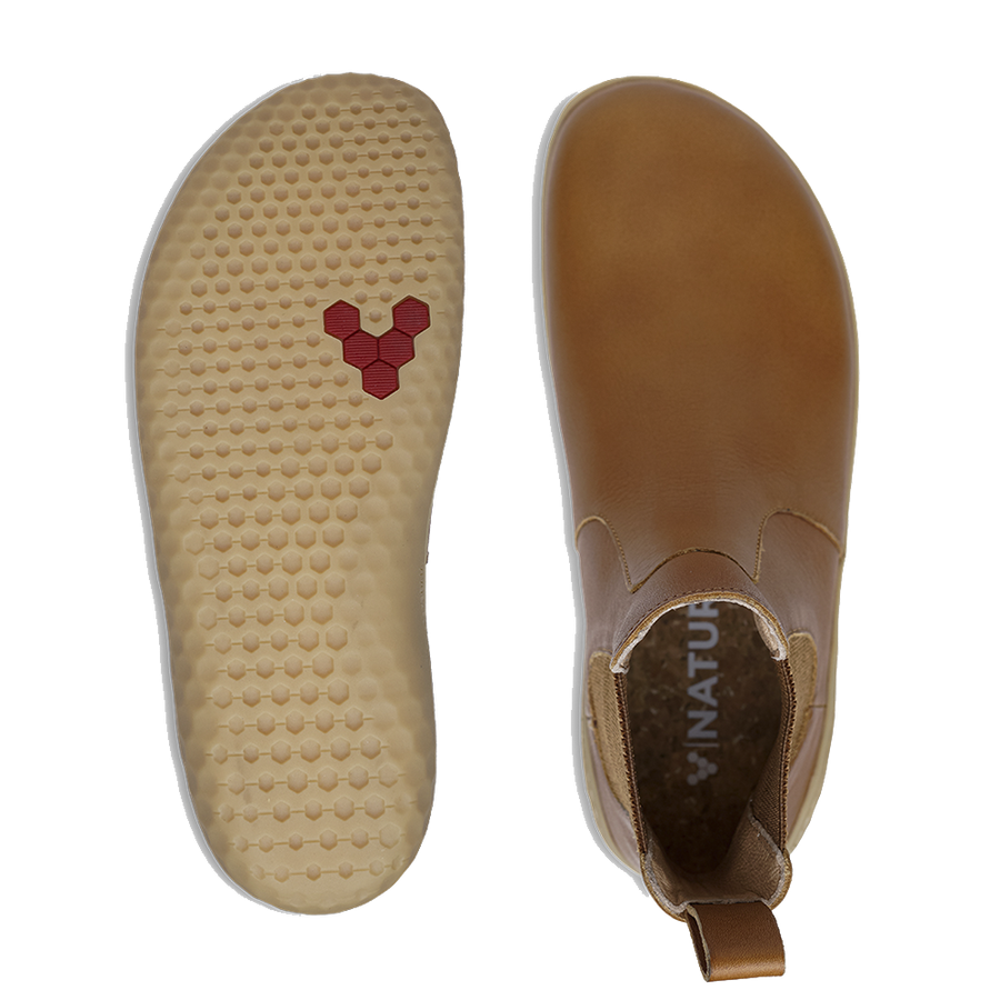 Vivobarefoot Geo Chelsea Womens Tan