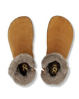 Shapen Fluffy Boots Brown