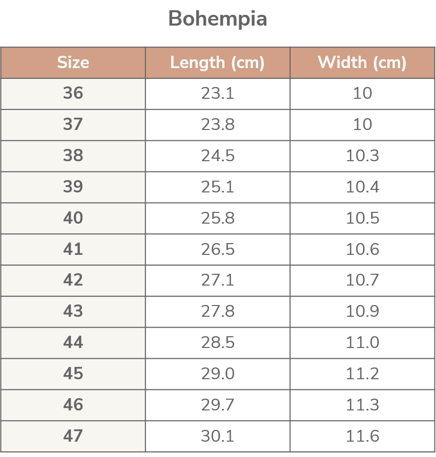 Bohempia Herlik Wide Grey &amp; White