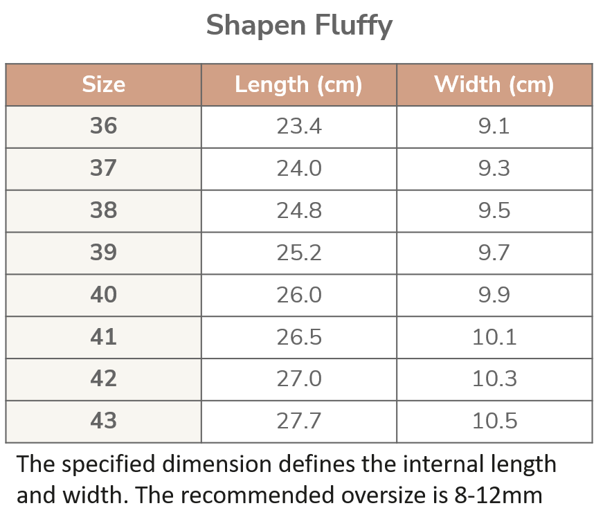 Shapen Fluffy Boots Brown