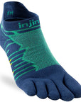 Injinji Ultra Run Midweight Unisex No Show Onyx