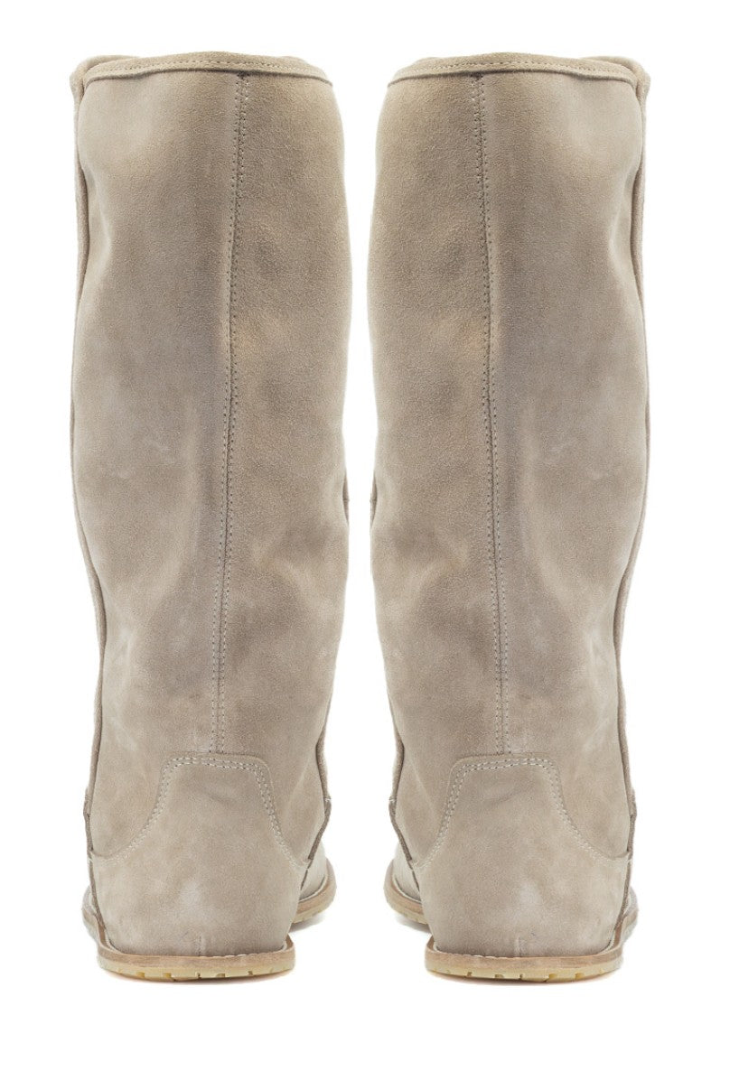 Mukishoes Tagus - Suede Barefoot Slouch Boot