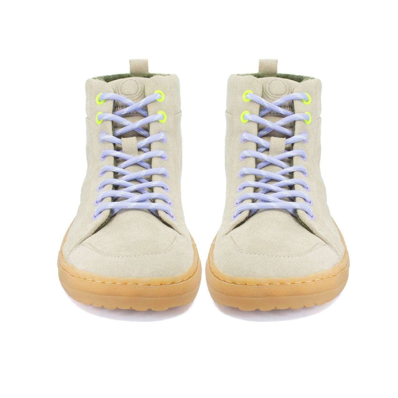 Mukishoes PAX Nova- Barefoot Natural Hightop Sneaker