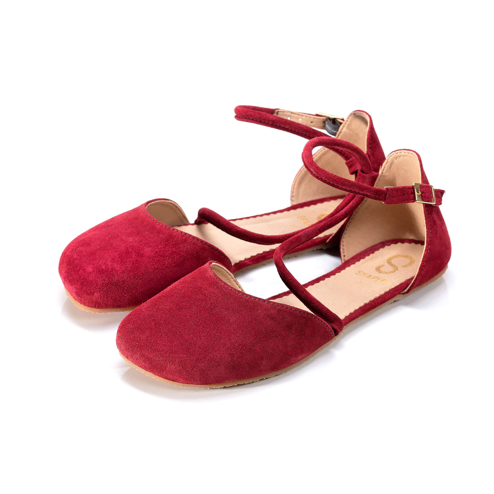 Shapen Orchid Sandals Suede
