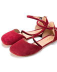Shapen Orchid Sandals Suede
