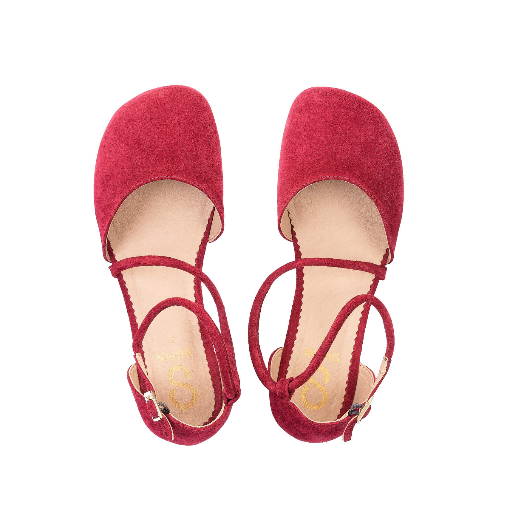 Shapen Orchid Sandals Suede