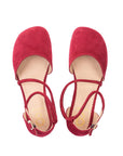 Shapen Orchid Sandals Suede