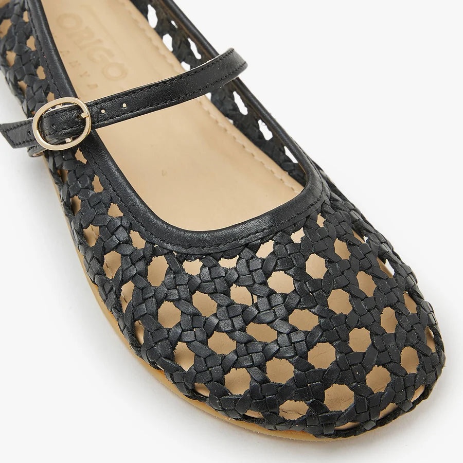 Origo Shoes Women's Woven Ballerina by Anya