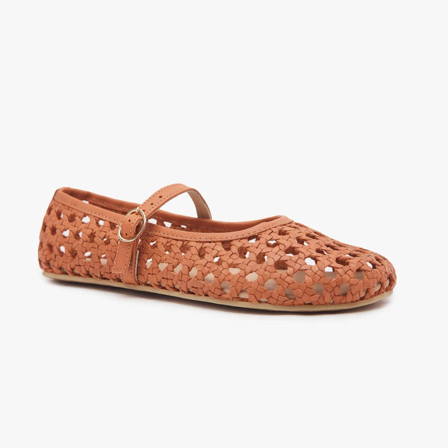 Origo Shoes Women's Woven Ballerina by Anya