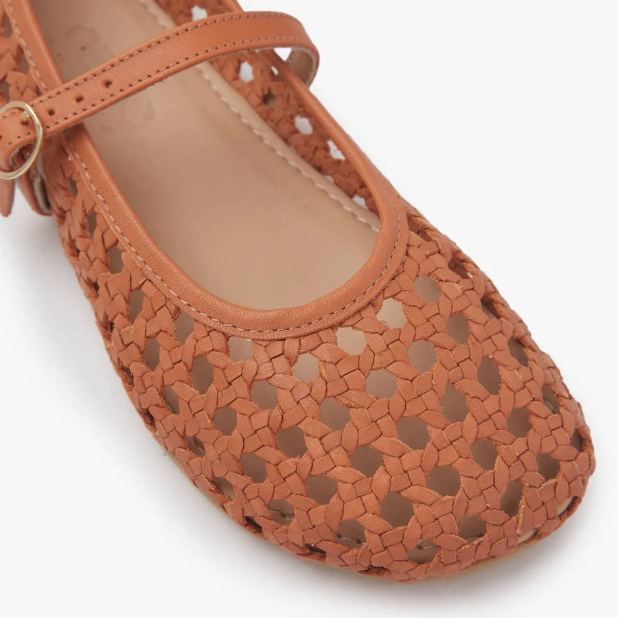 Origo Shoes Women's Woven Ballerina by Anya