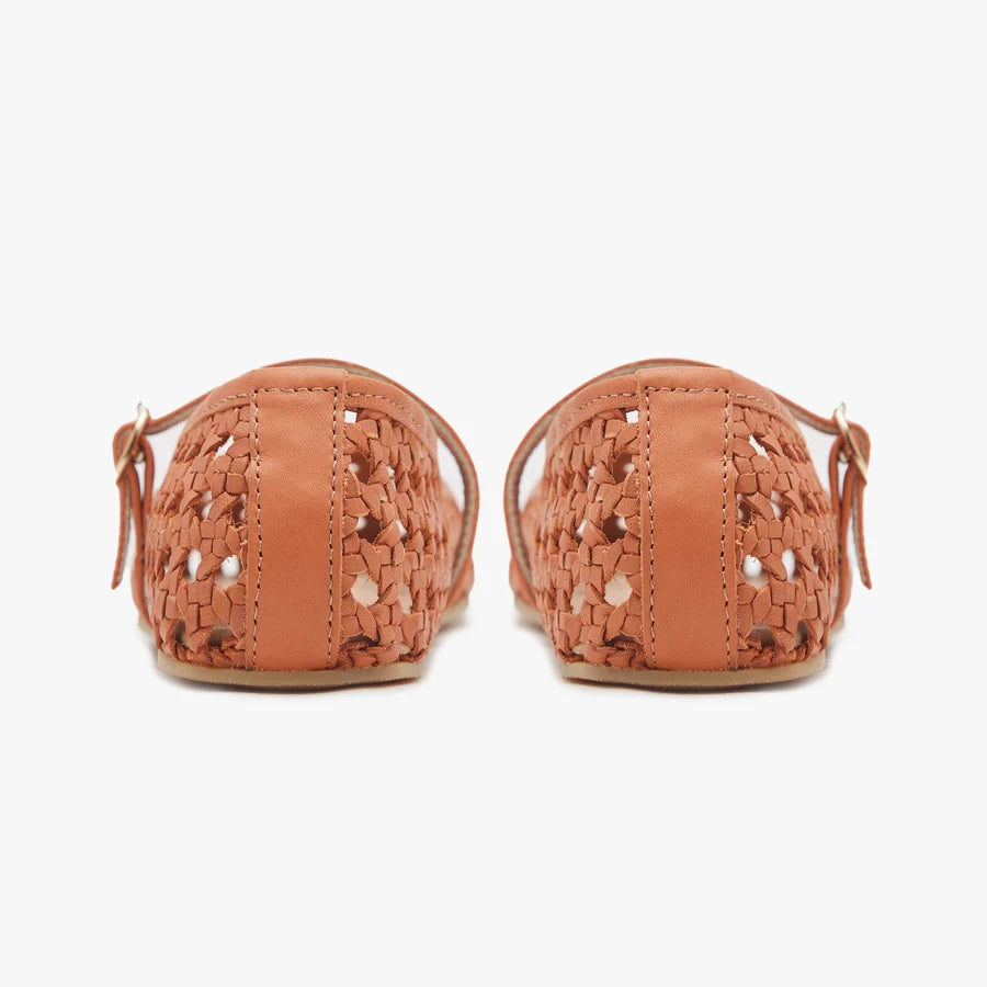 Origo Shoes Women's Woven Ballerina by Anya