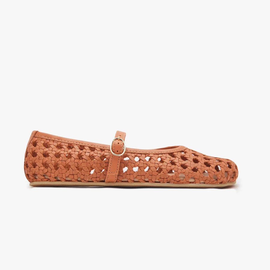 Origo Shoes Women's Woven Ballerina by Anya