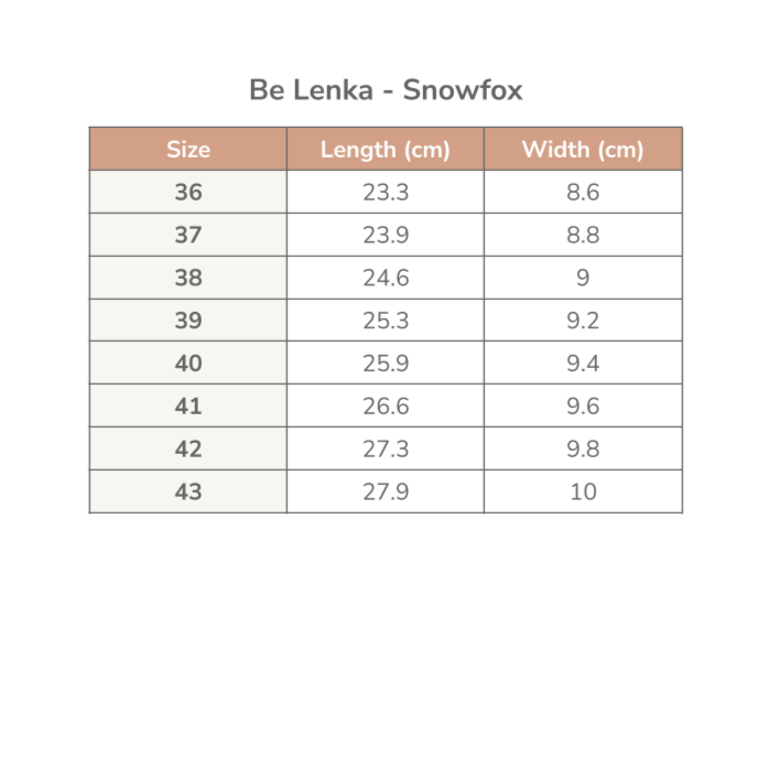 Be Lenka Snowfox Pearl White