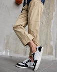 Shapen Rewind Black & White Leather