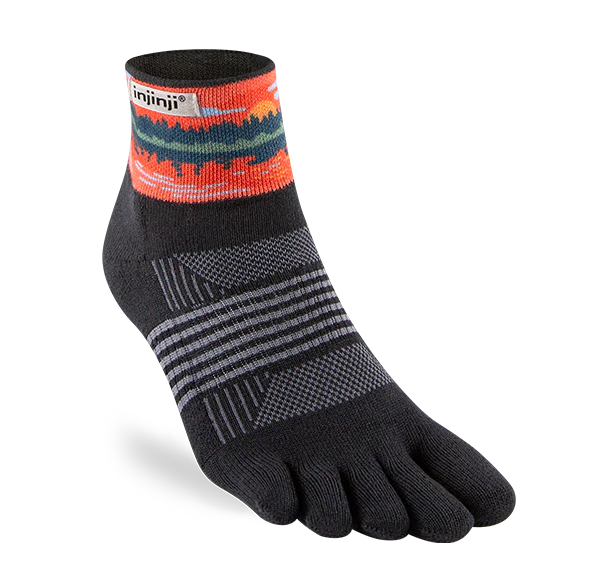 Injinji Artist Designed Men's Mini-Crew - Reflection