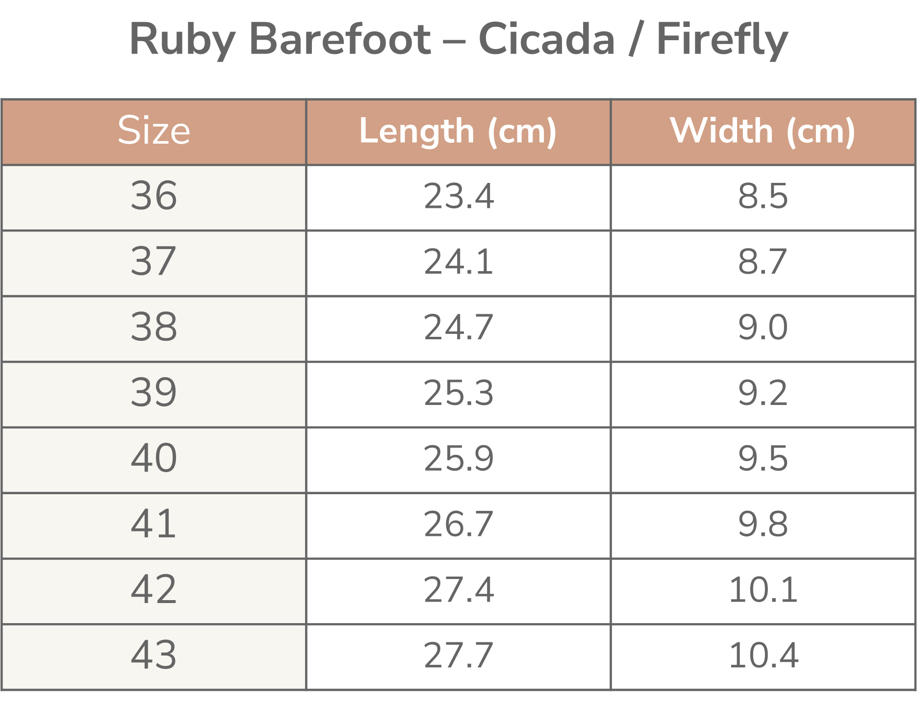 Ruby Barefoot Firefly