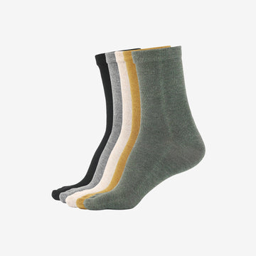 Saguaro Toe Socks Seamless Autumn - 5 Pairs