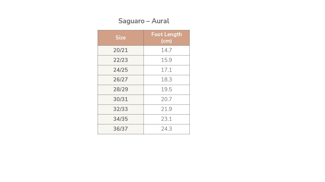 Saguaro Kid&#39;s Aural IV
