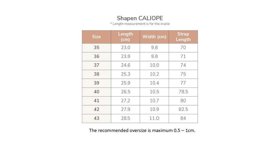 Shapen Caliope Black