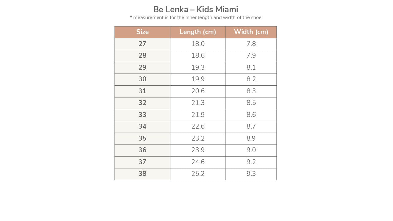 Be Lenka Miami Kids Off-White Sparkle