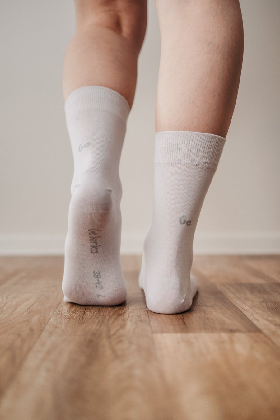 Be Lenka Barefoot Socks Crew White