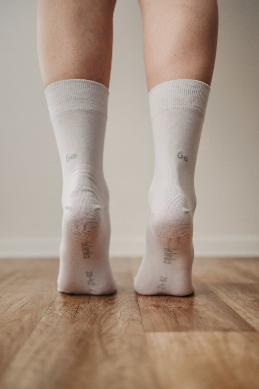 Be Lenka Barefoot Socks Crew White