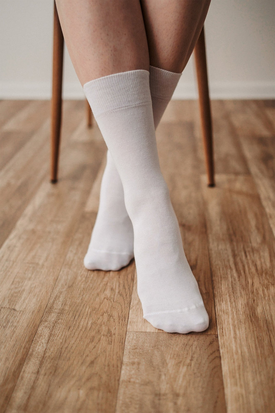 Be Lenka Barefoot Socks Crew White