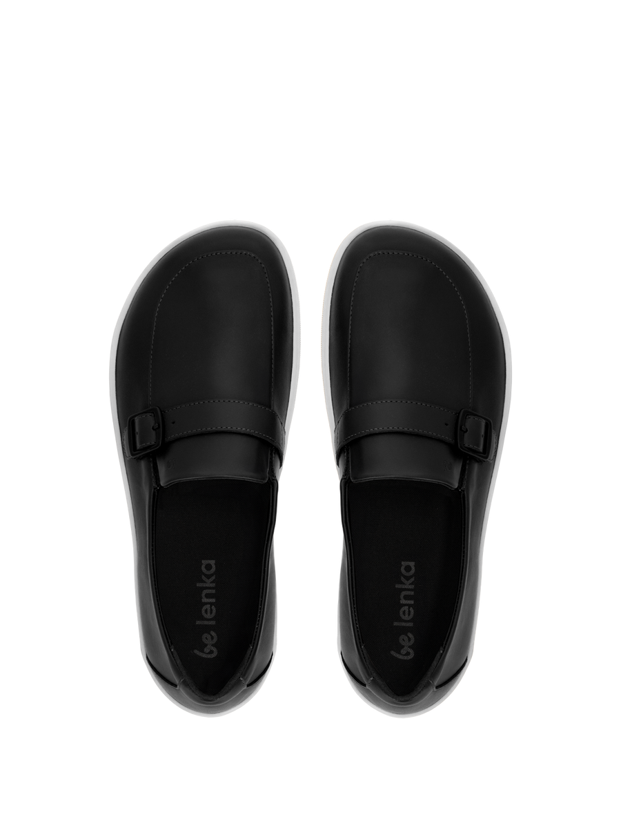 Be Lenka Moccasins Amadeus Black & White