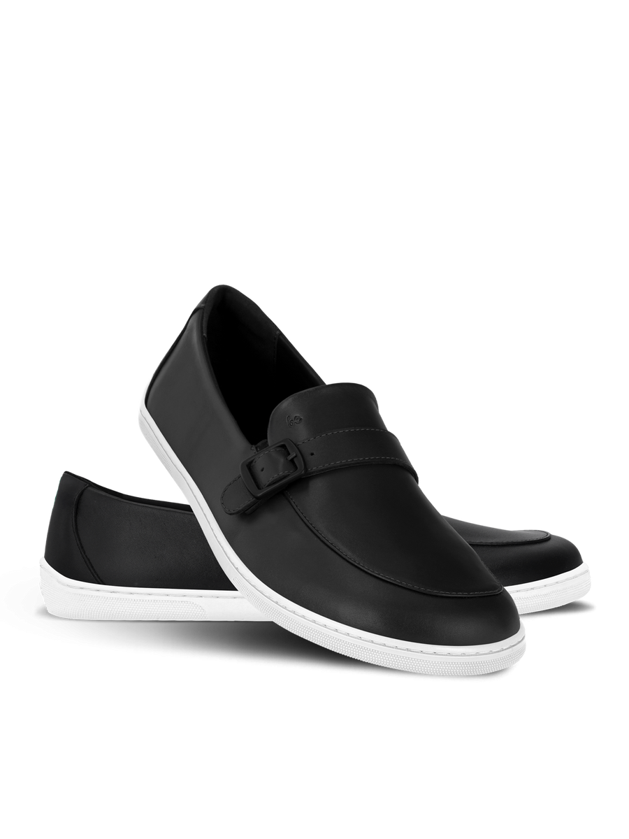 Be Lenka Moccasins Amadeus Black & White