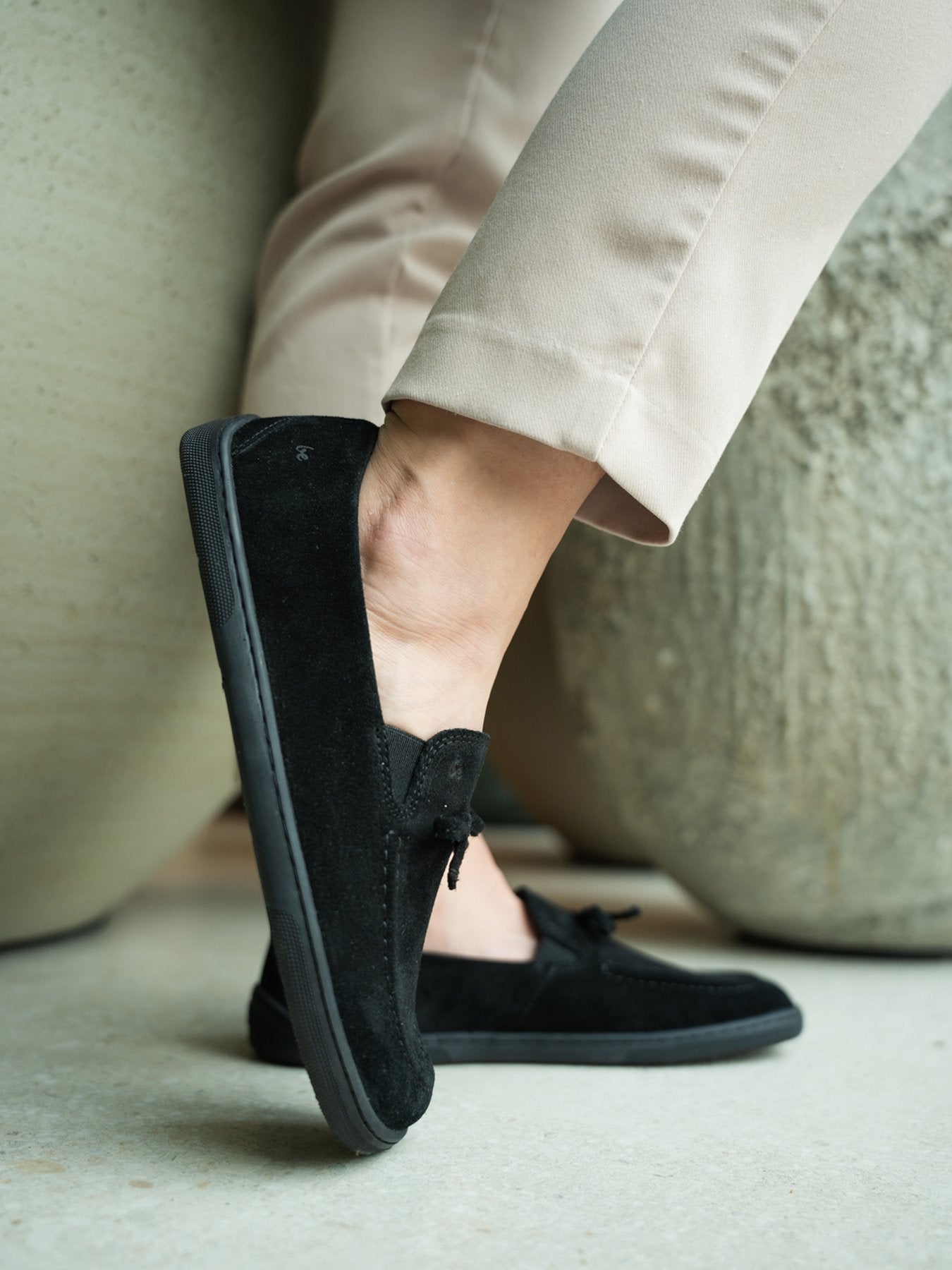 Be Lenka Moccasins Aphrodite All Black